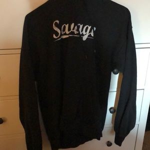 savage oversized hoodie